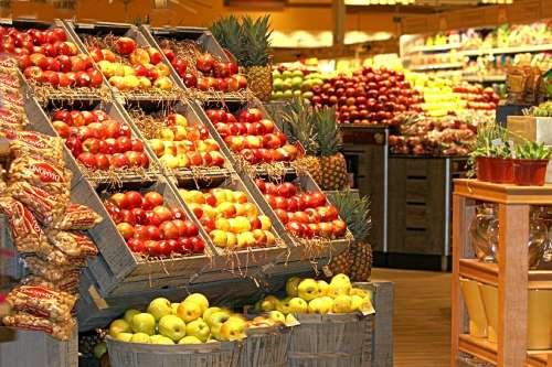 supermarket fruit